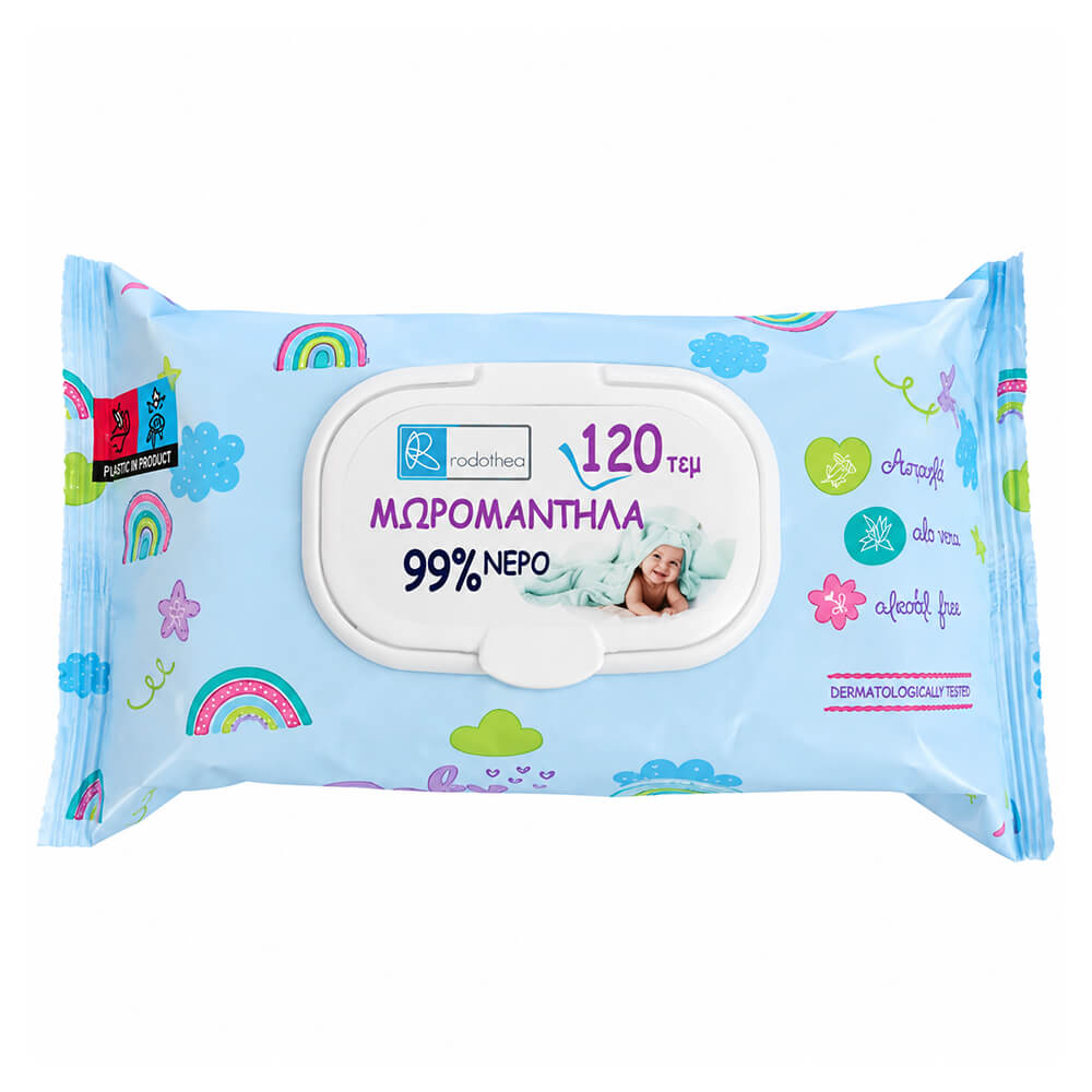 MISS ARTE ΜΩΡΟΜΑΝΤΗΛΑ 120τεμ. ΜΕ ΚΑΠΑΚΙ ΑΡΩΜΑ RODOTHEA 99% WATER