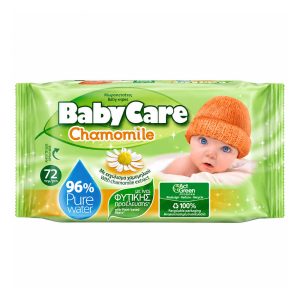 BABYCARE CHAMOMILE ΜΩΡΟΜΑΝΤΗΛΑ 72τεμ. ΧΑΜΟΜΗΛΙ