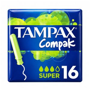 TAMPAX COMPAK ΤΑΜΠΟΝ 16τεμ. SUPER