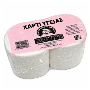 SOFTYS ΧΑΡΤΙ ΥΓΕΙΑΣ ΓΚΟΦΡΕ 3φ. 2 ρολλά X 135g