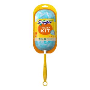 SWIFFER DUSTER KIT ΧΕΙΡΟΛΑΒΗ + 5 ΑΝΤΑΛΛΑΚΤΙΚΑ ΦΤΕΡΑ ΞΕΣΚΟΝΙΣΜΑΤΟΣ