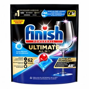 FINISH ULTIMATE ALL in 1 ΤΑΜΠΛΕΤΕΣ ΠΛΥΝΤΗΡΙΟΥ ΠΙΑΤΩΝ 62τεμ.