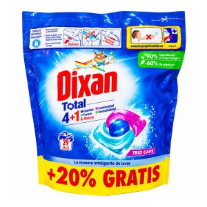 DIXAN TOTAL ΚΑΨΟΥΛΕΣ ΠΛΥΝΤΗΡΙΟΥ ΡΟΥΧΩΝ 29τεμ. CLASSIC TRIO CAPS