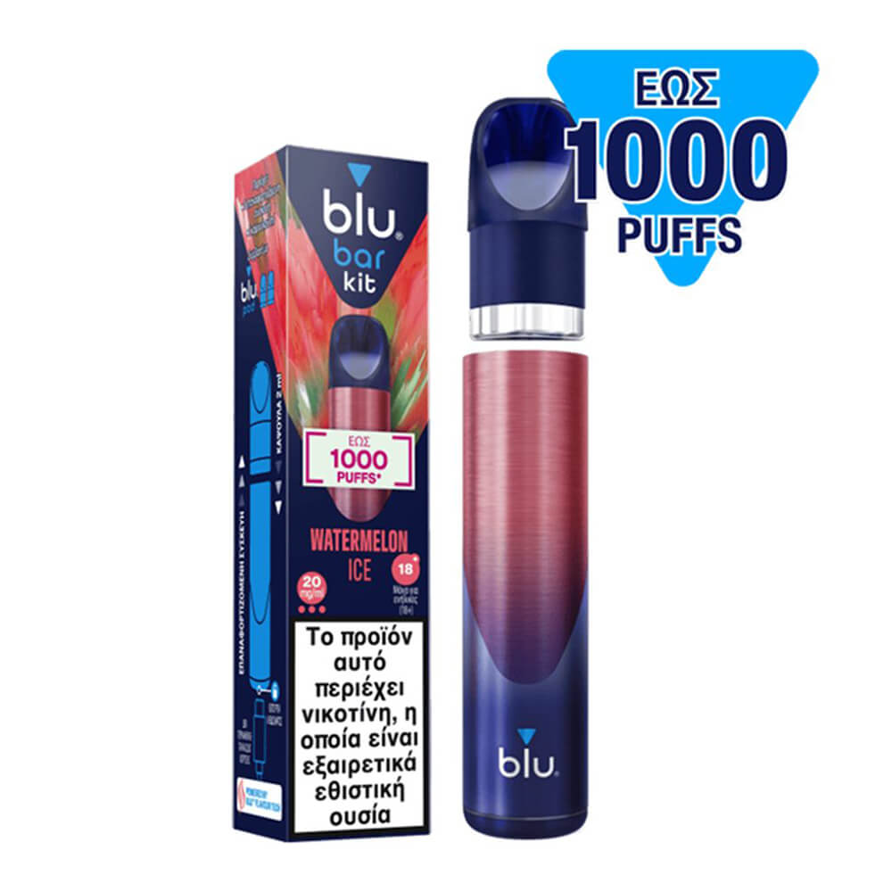 Blu Bar Kit Watermelon Ice 1000 ruffs 20mg/ml - Image 2