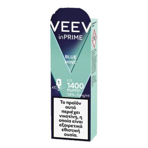 VEEV InPrime One Pod 1400ruffs Blue Mint 1.8% 20mg