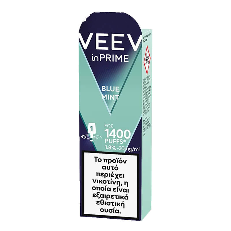 VEEV InPrime One Pod 1400ruffs Blue Mint 1.8% 20mg