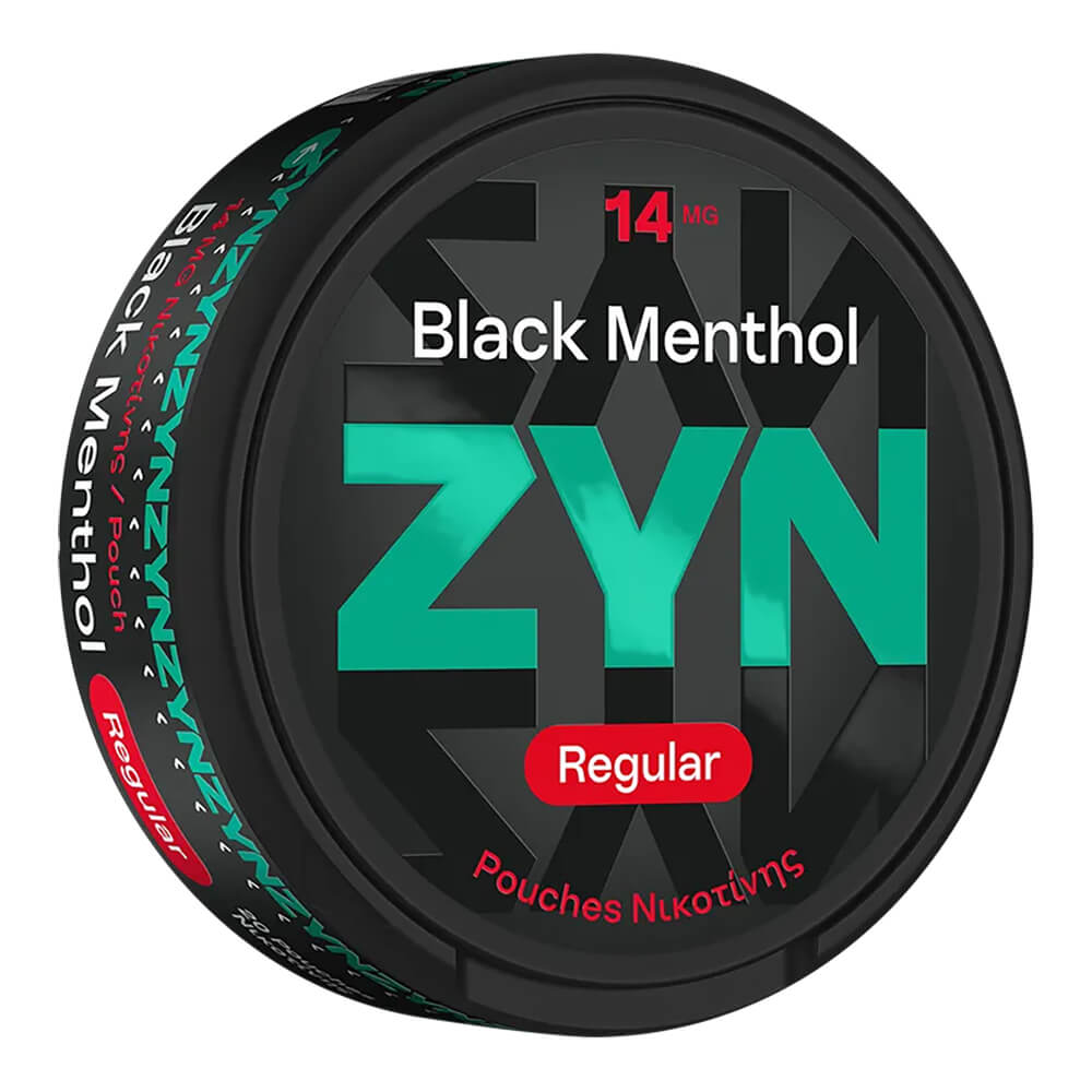 ZYN POUCHES ΝΙΚΟΤΙΝΗΣ Black Menthol 14mg REGULAR - Image 2