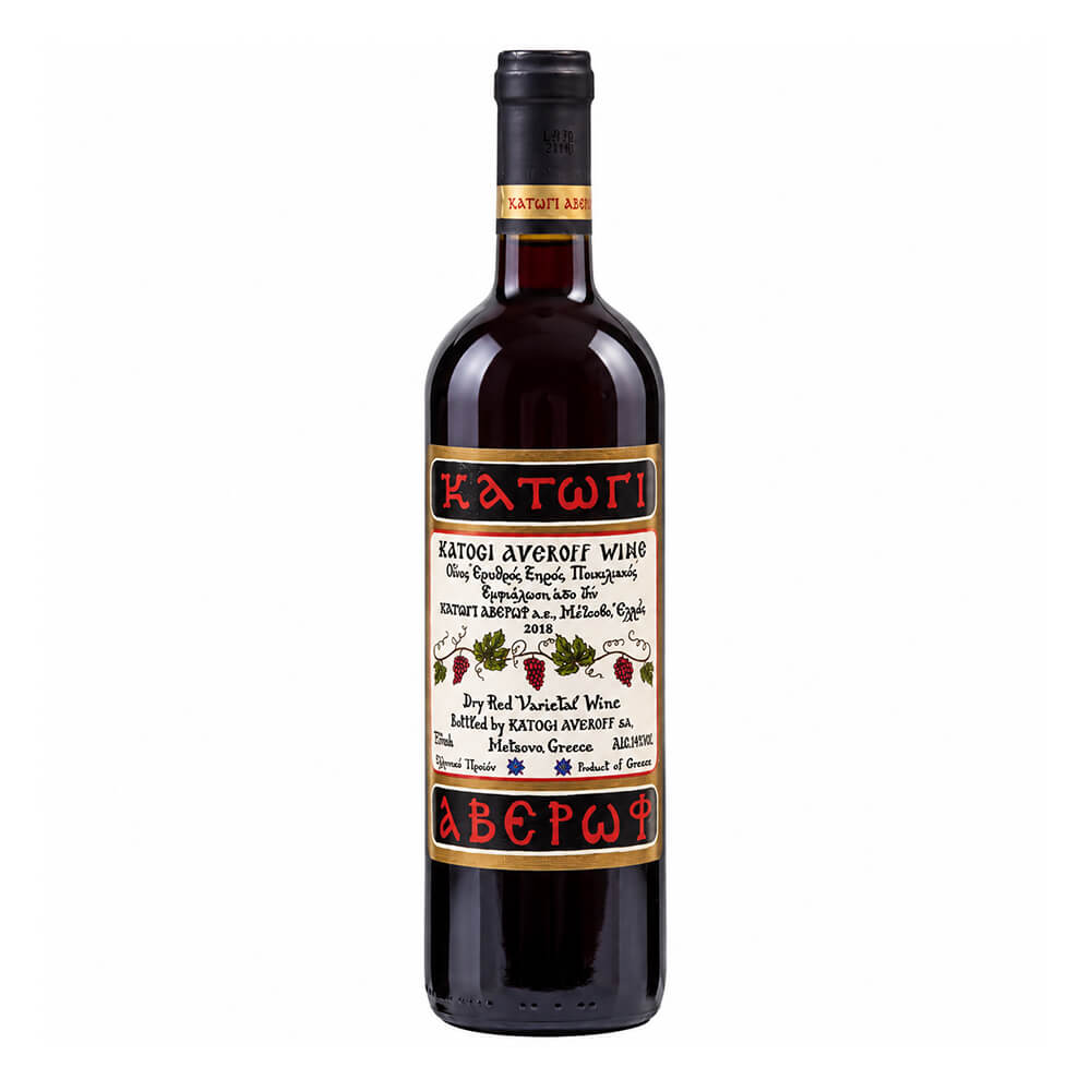 ΚΑΤΩΓΙ ΑΒΕΡΩΦ ΟΙΝΟΣ ΕΡΥΘΡΟΣ 750ml