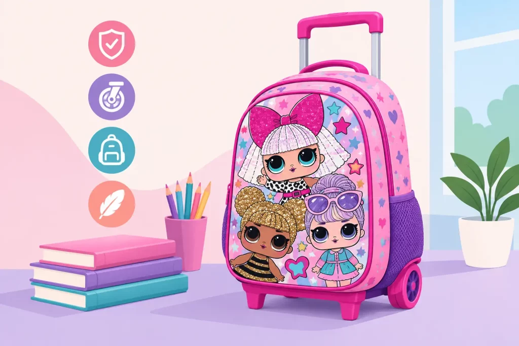 Τσάντα trolley δημοτικού LOL: τι να προσέξετε